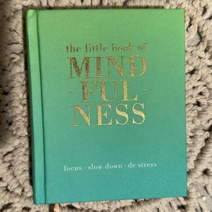 The Little Book of Mindfulness by Tiddy Rowan - Hardcover